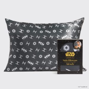 Star Wars??& Kitsch Satin Pillowcase in Galactic Empire